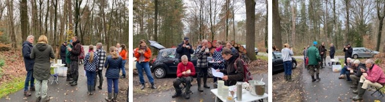 Pauze op landgoed Landweer